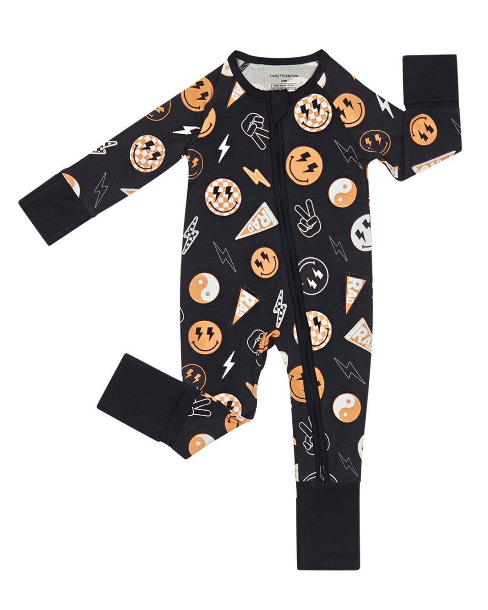 Bamboo Zip Romper | Rad Vibes - LITTLE RAD THINGS