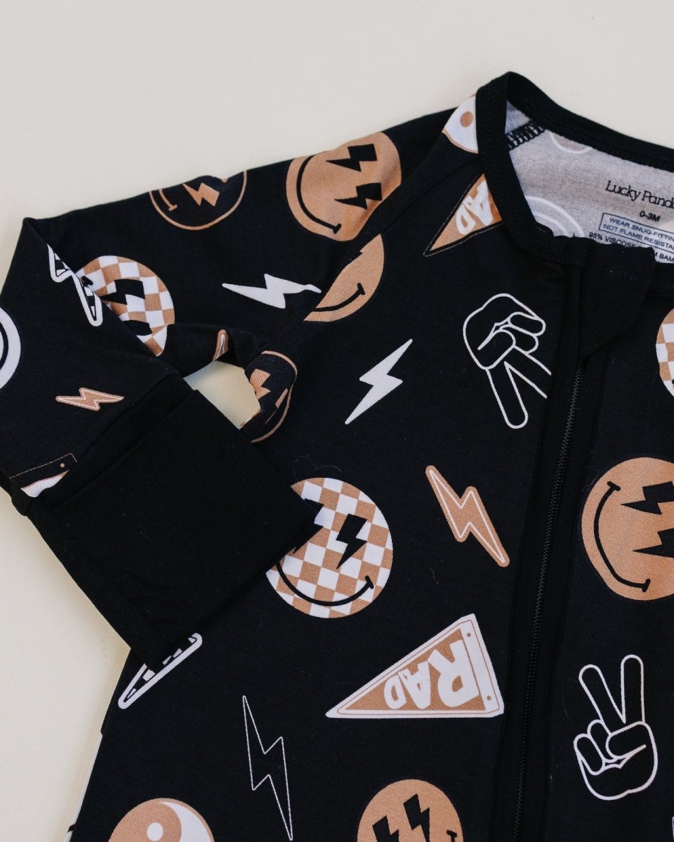 Bamboo Zip Romper | Rad Vibes - LITTLE RAD THINGS