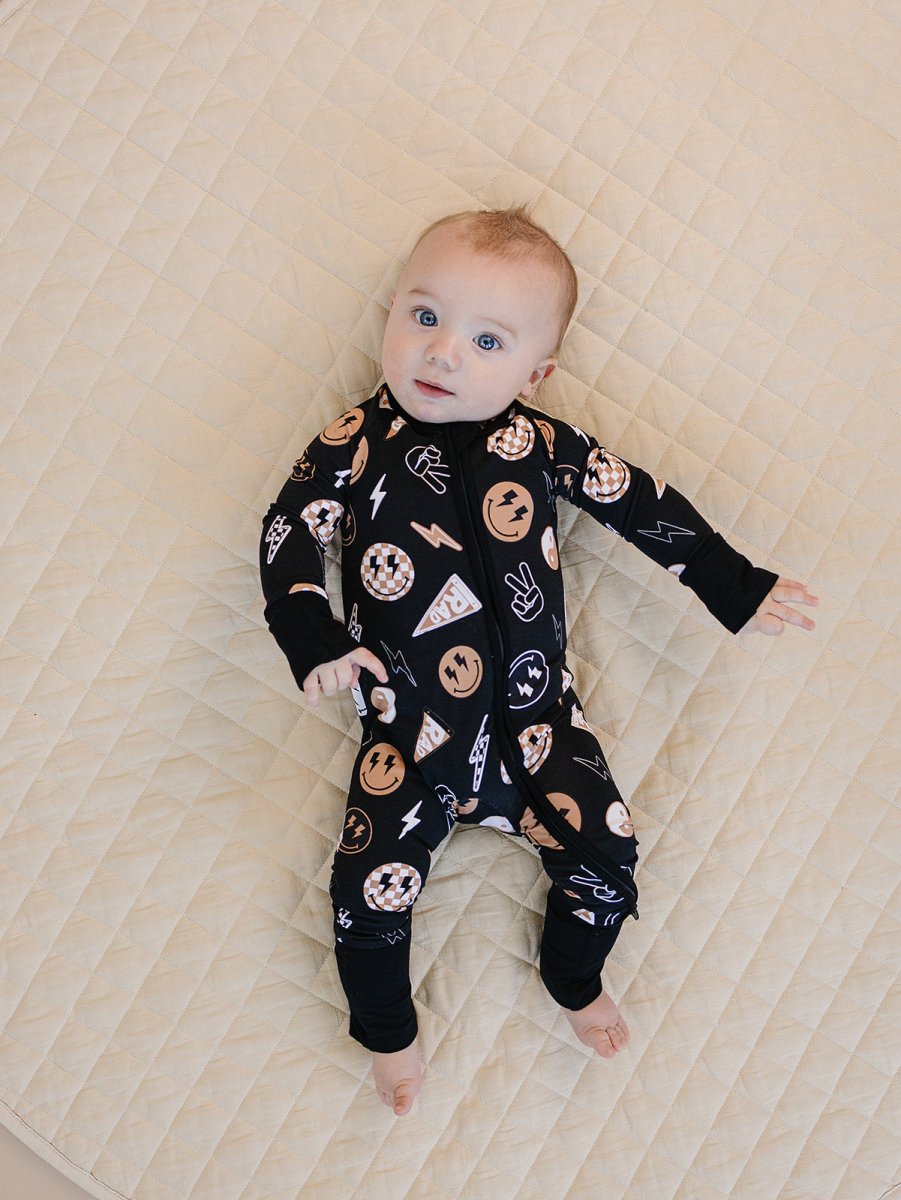 Bamboo Zip Romper | Rad Vibes - LITTLE RAD THINGS