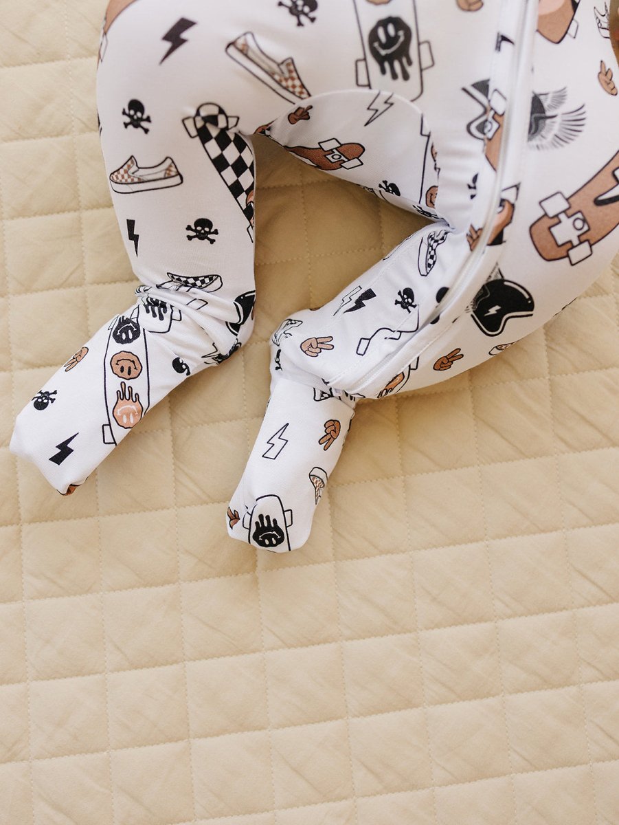 Bamboo Zip Romper | Sk8er - LITTLE RAD THINGS
