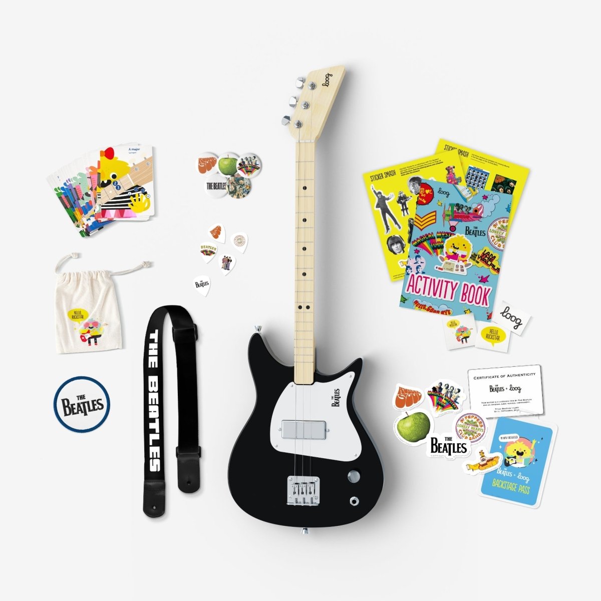 beatles + loog electric guitar (collective) - LITTLE RAD THINGS
