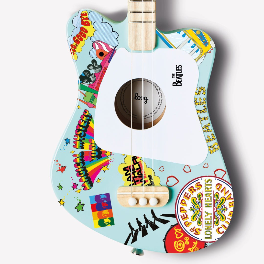beatles + loog mini guitar (collective) - LITTLE RAD THINGS