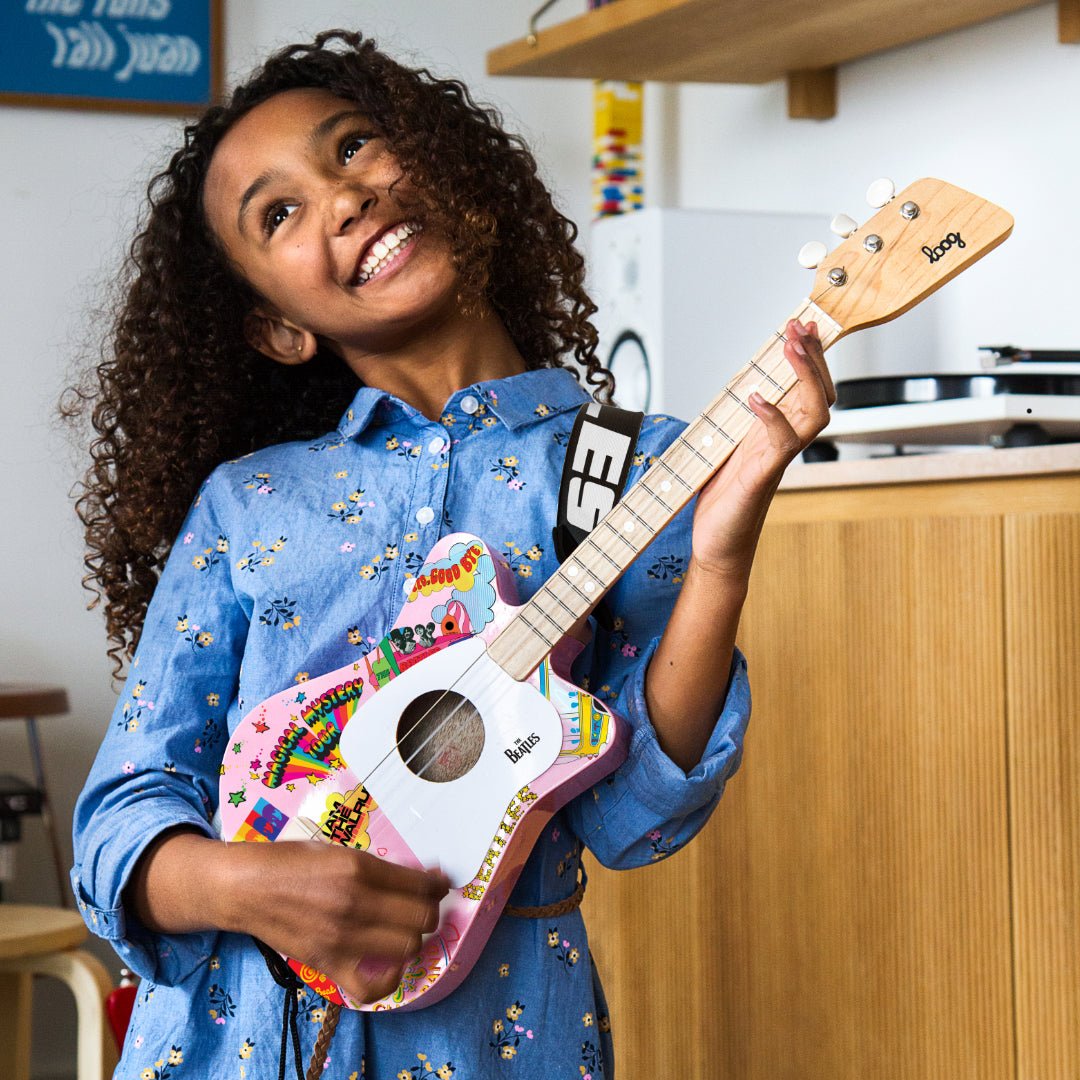 beatles + loog mini guitar (collective) - LITTLE RAD THINGS