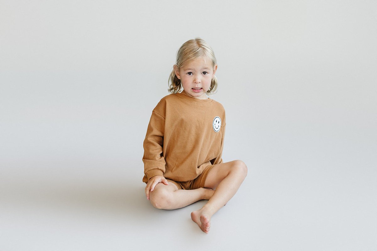 Biker Shorts Set | Rust - LITTLE RAD THINGS