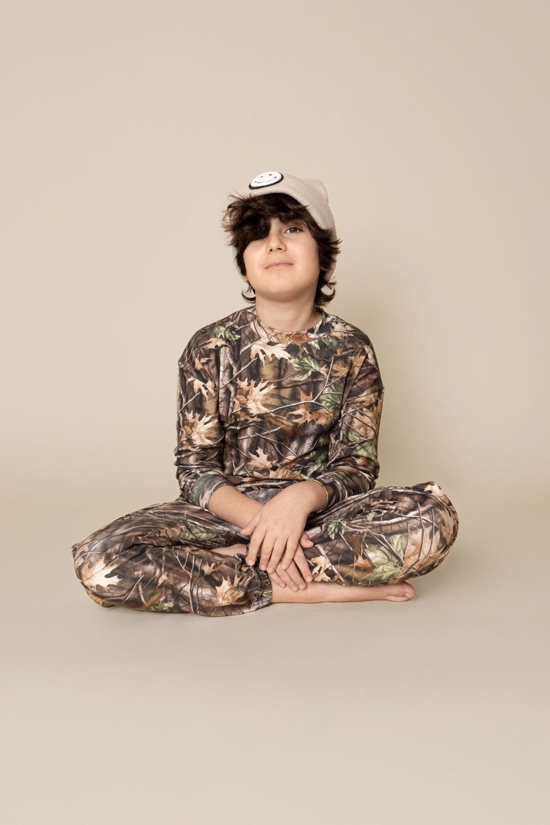 Cargo Jogger Set | Brown Camo - LITTLE RAD THINGS