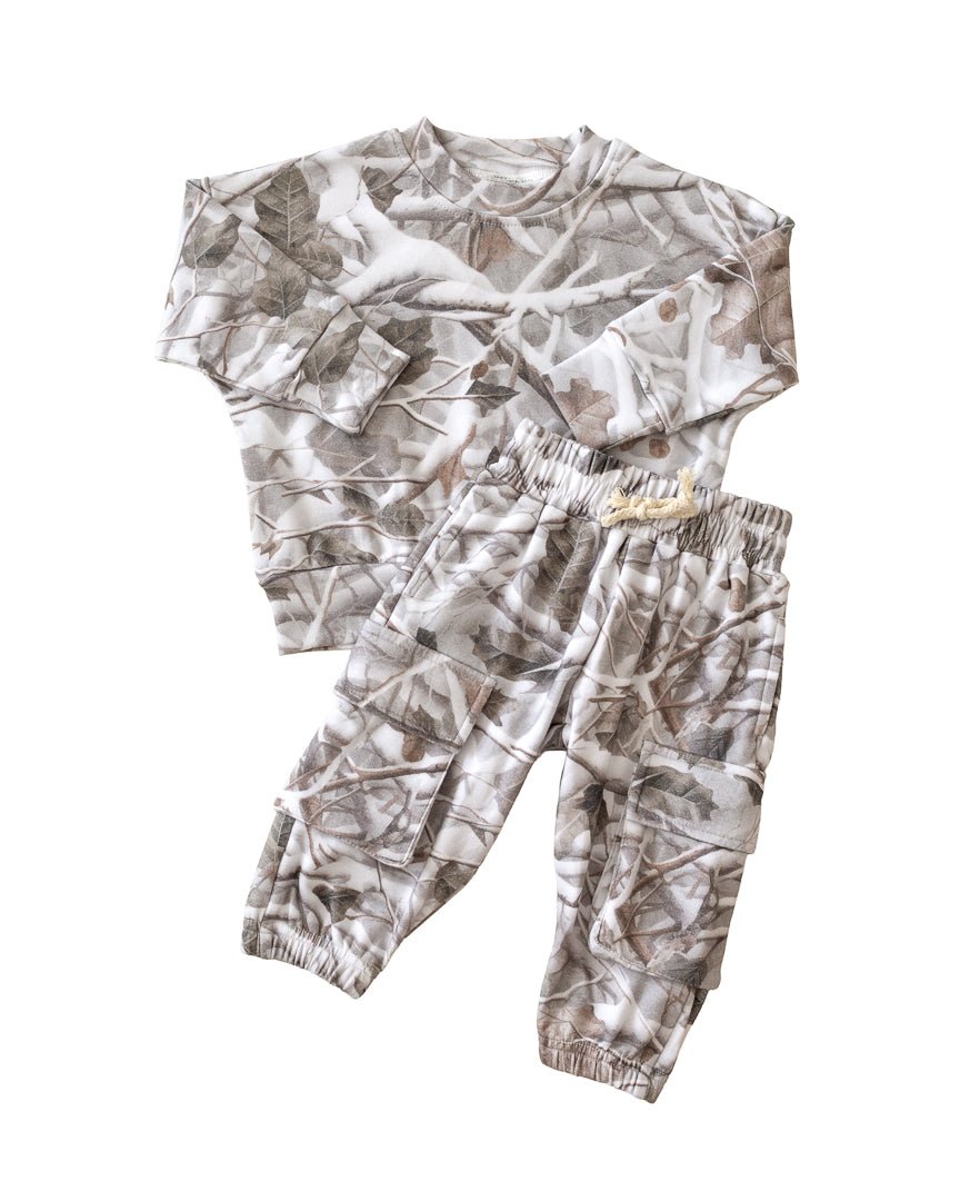 Cargo Jogger Set | Camo - LITTLE RAD THINGS