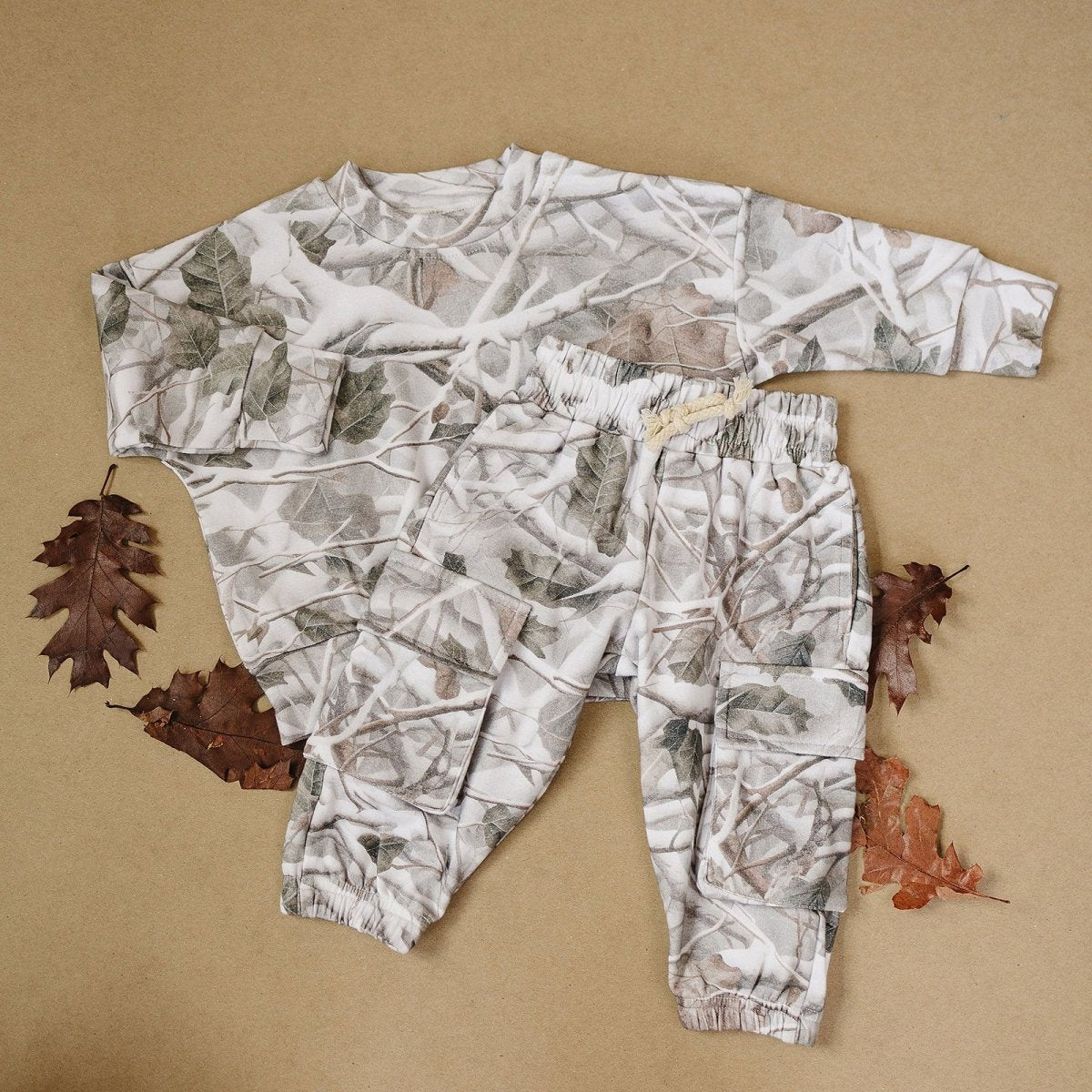 Cargo Jogger Set | Camo - LITTLE RAD THINGS