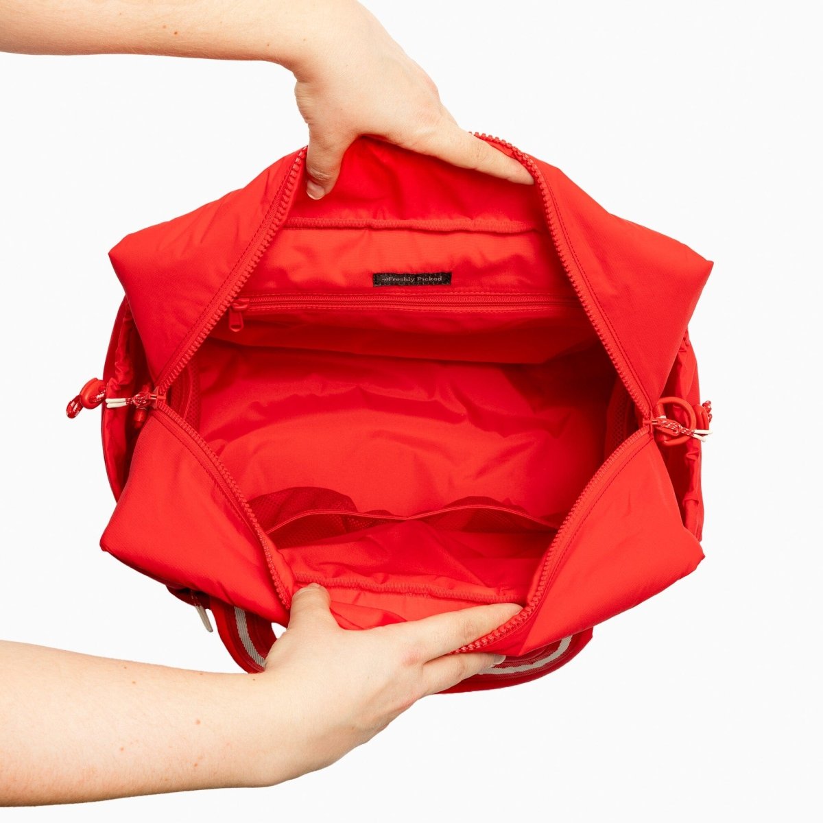 Cherry Motion Overnight Duffle - LITTLE RAD THINGS