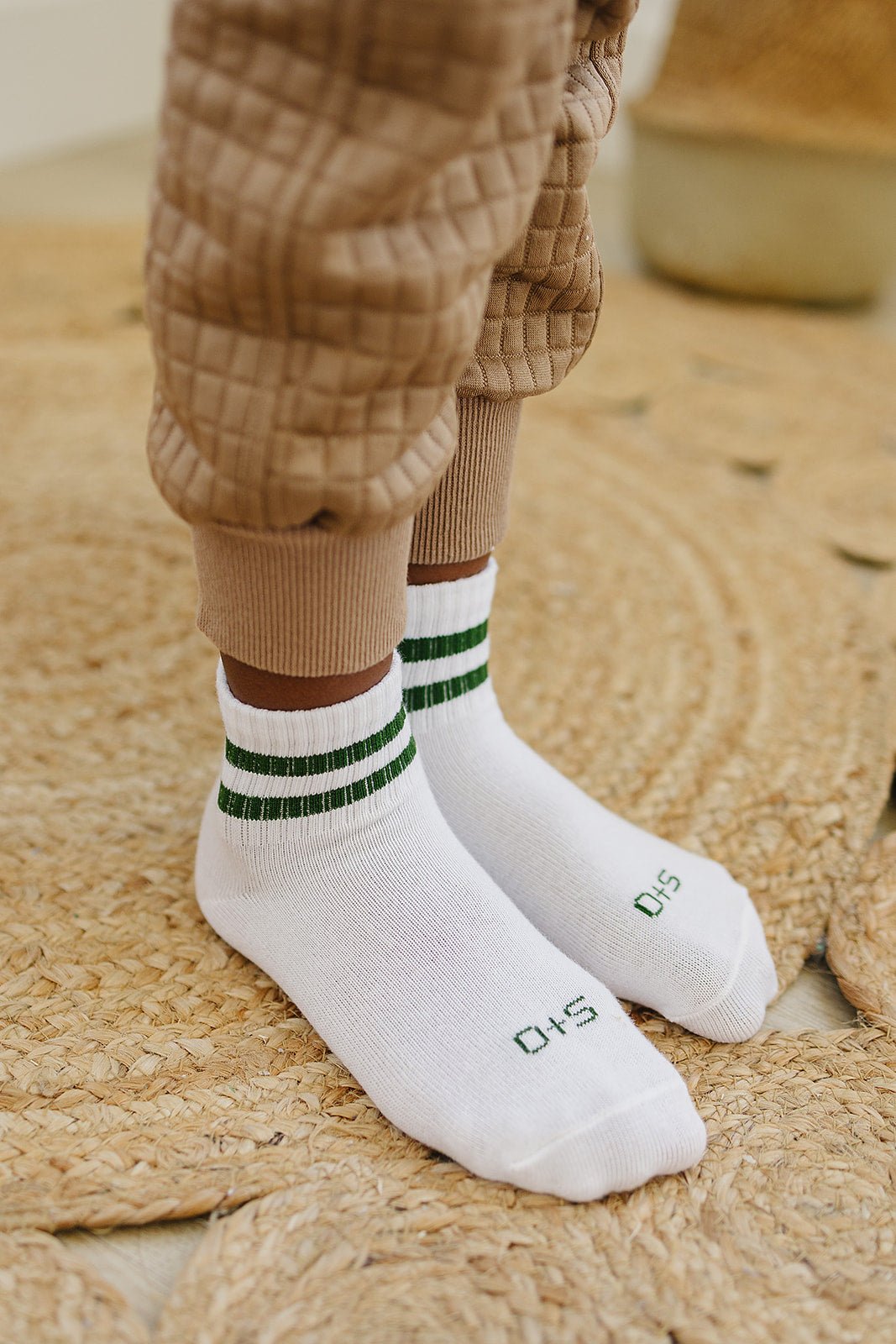 Crew Socks Striped 3 Pack