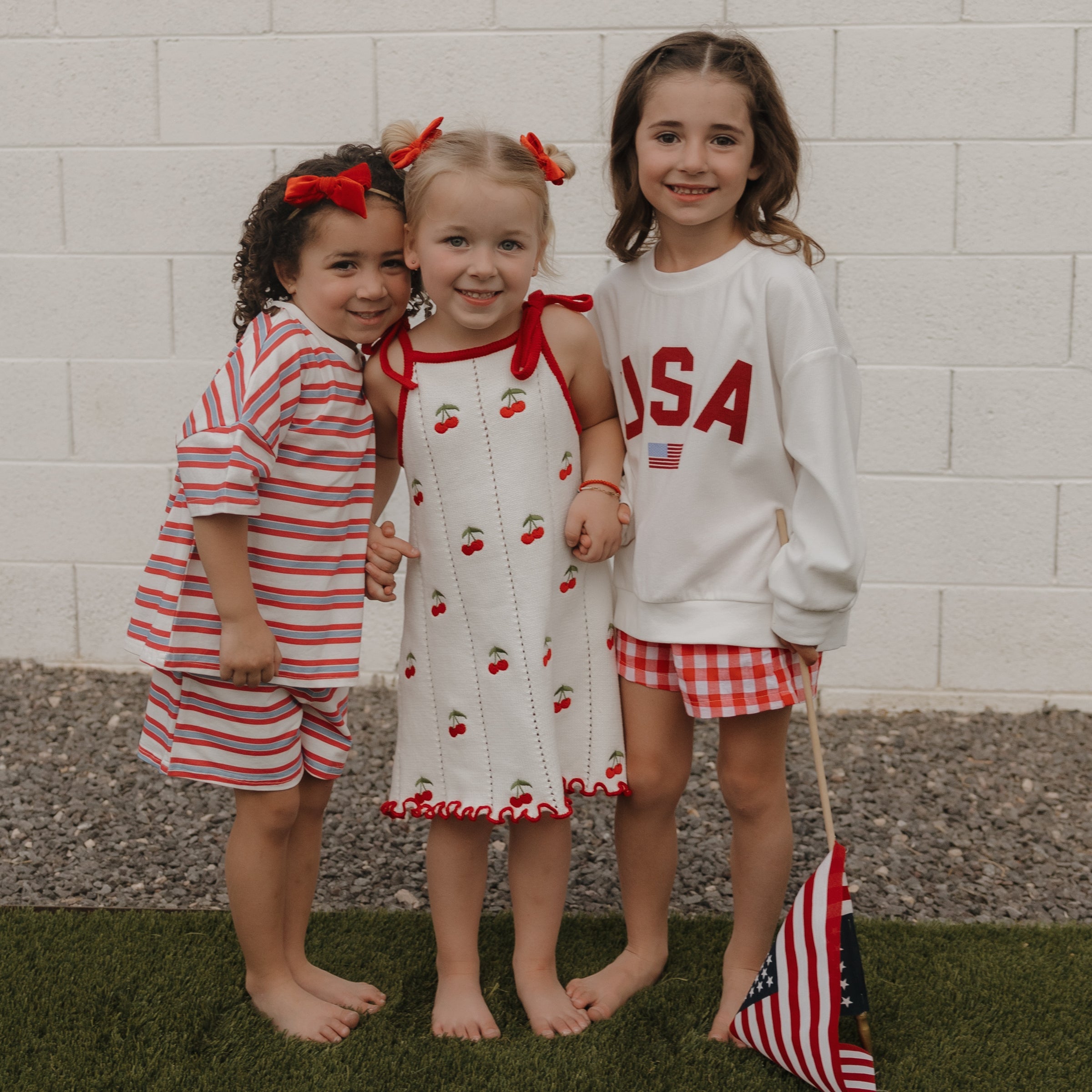 Child Short Set | Heritage Stripe