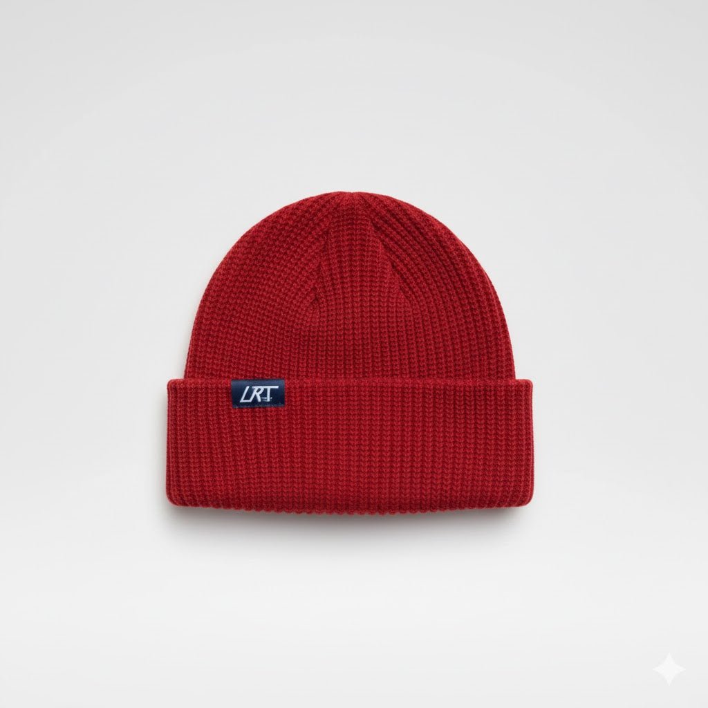 FISHERMAN BEANIE - RED - LITTLE RAD THINGS