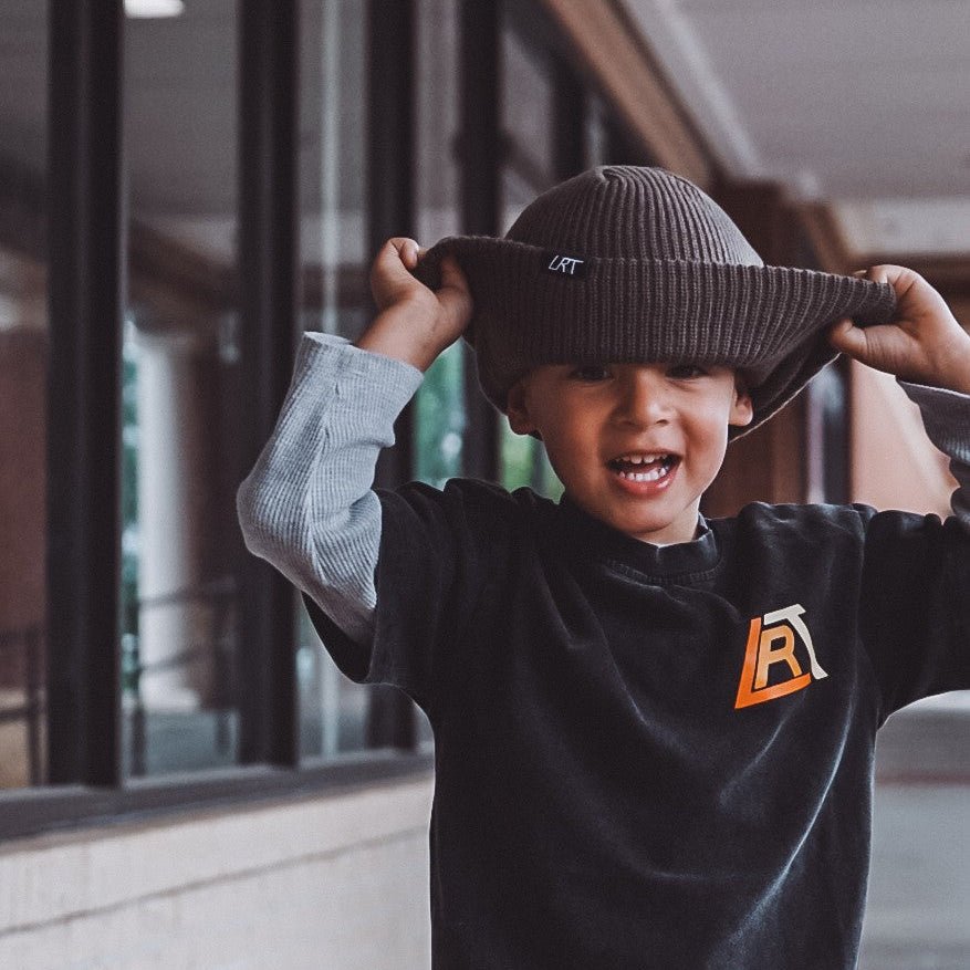 FISHERMAN BEANIE - WALNUT - LITTLE RAD THINGS