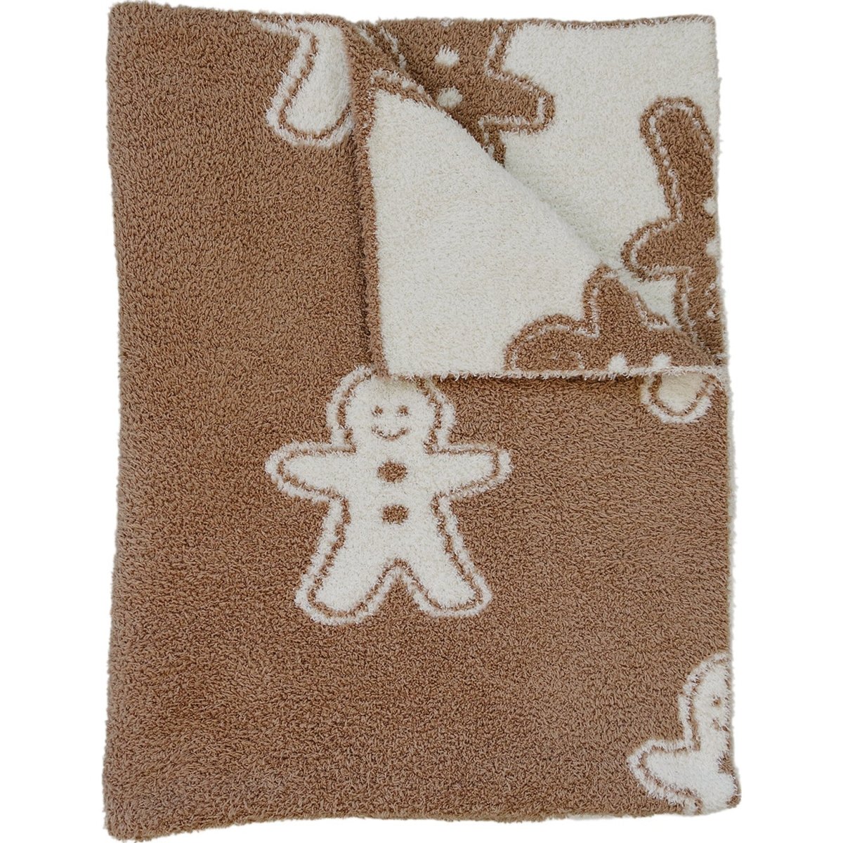 Gingerbread Plush Blanket - LITTLE RAD THINGS