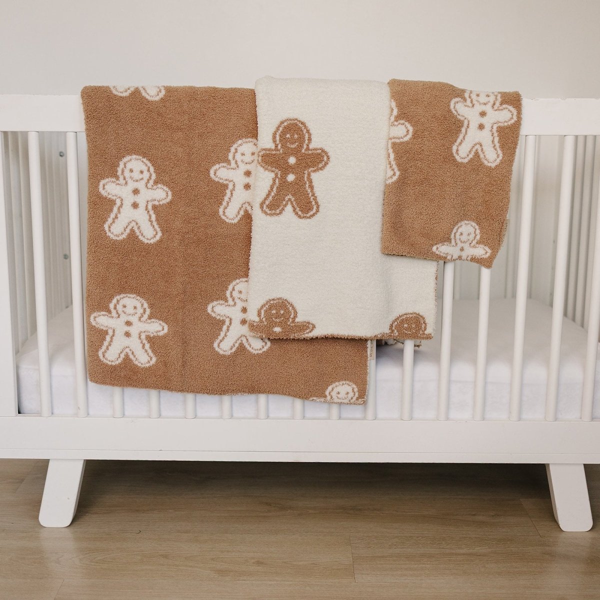Gingerbread Plush Blanket - LITTLE RAD THINGS