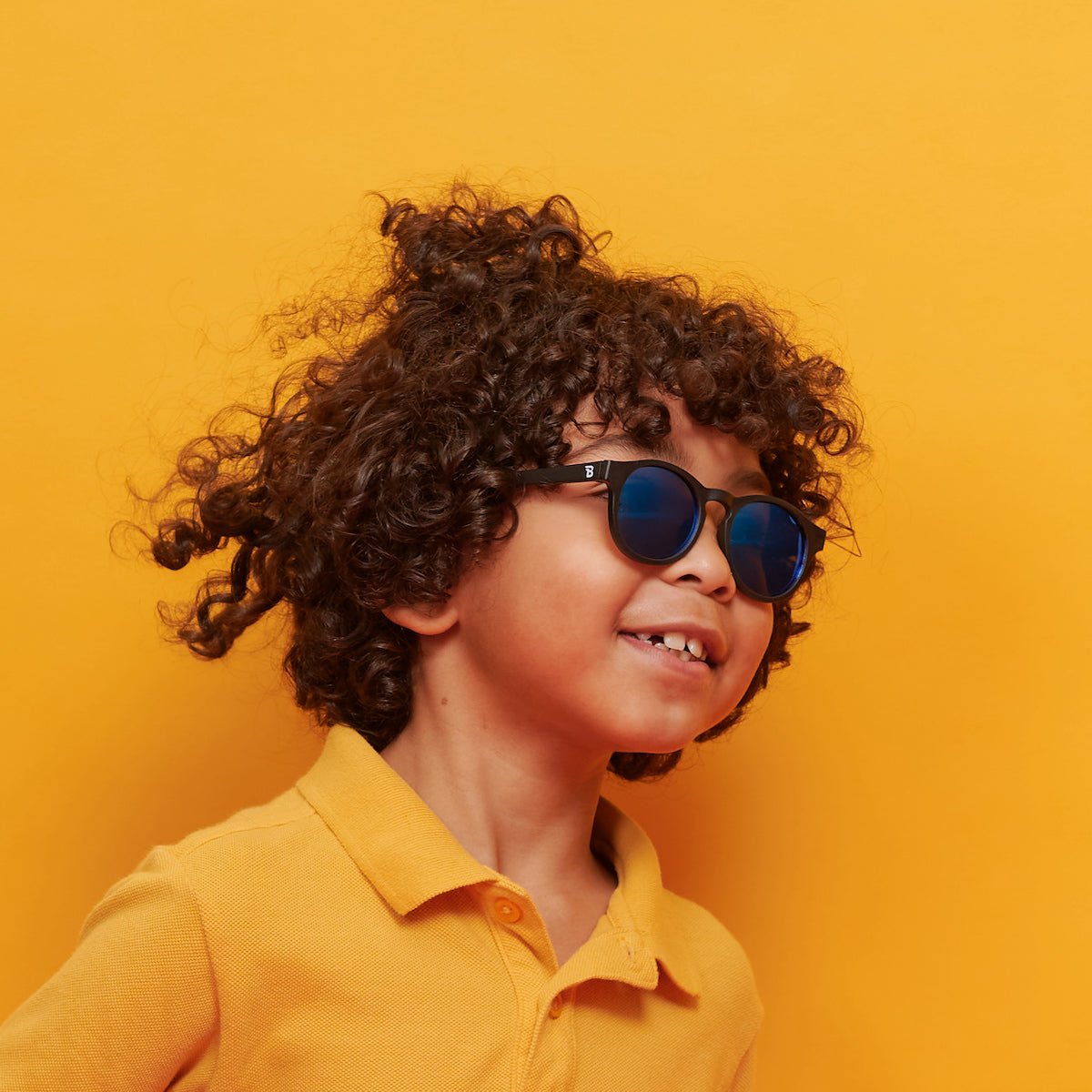 Jet Black Keyhole | Cobalt Polarized Lenses - LITTLE RAD THINGS