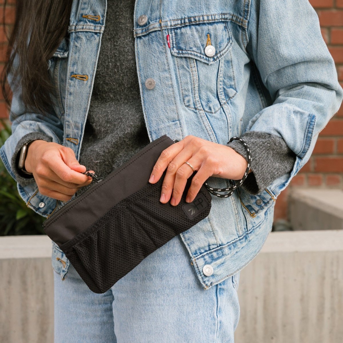 Jet Motion Wristlet Pouch - LITTLE RAD THINGS