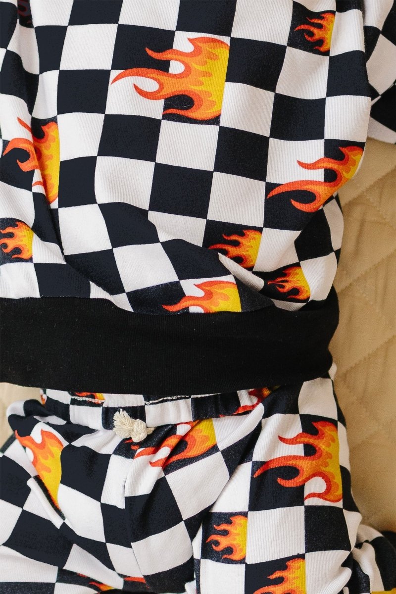 Jogger Set | Checker Blaze - LITTLE RAD THINGS