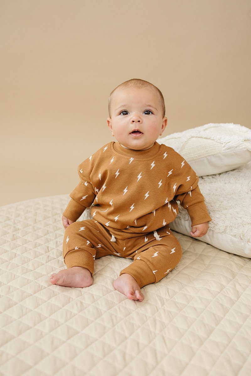 Jogger Set | Fall Bolts - LITTLE RAD THINGS