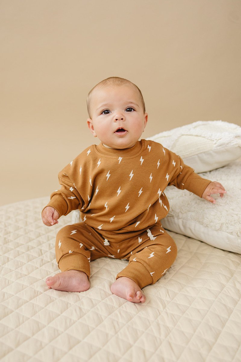 Jogger Set | Fall Bolts - LITTLE RAD THINGS