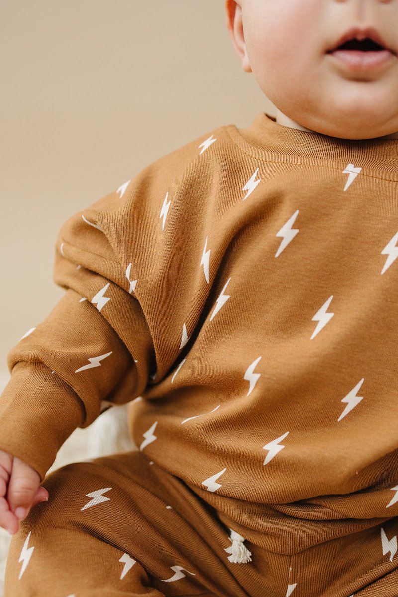 Jogger Set | Fall Bolts - LITTLE RAD THINGS