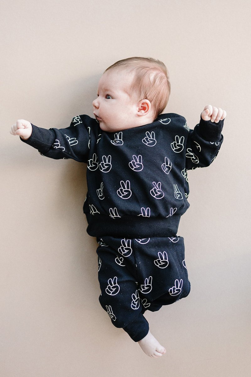 Jogger Set | Good Vibes - LITTLE RAD THINGS