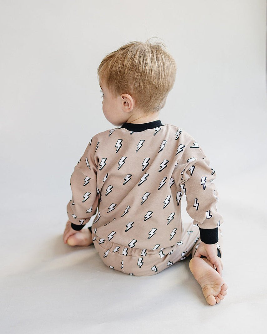 Jogger Set | Lightning Bolt - LITTLE RAD THINGS