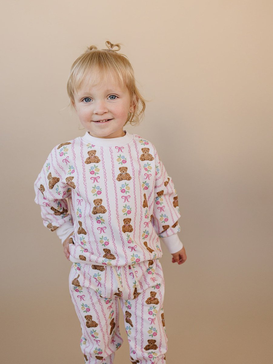 Jogger Set | Sweet Bear - LITTLE RAD THINGS