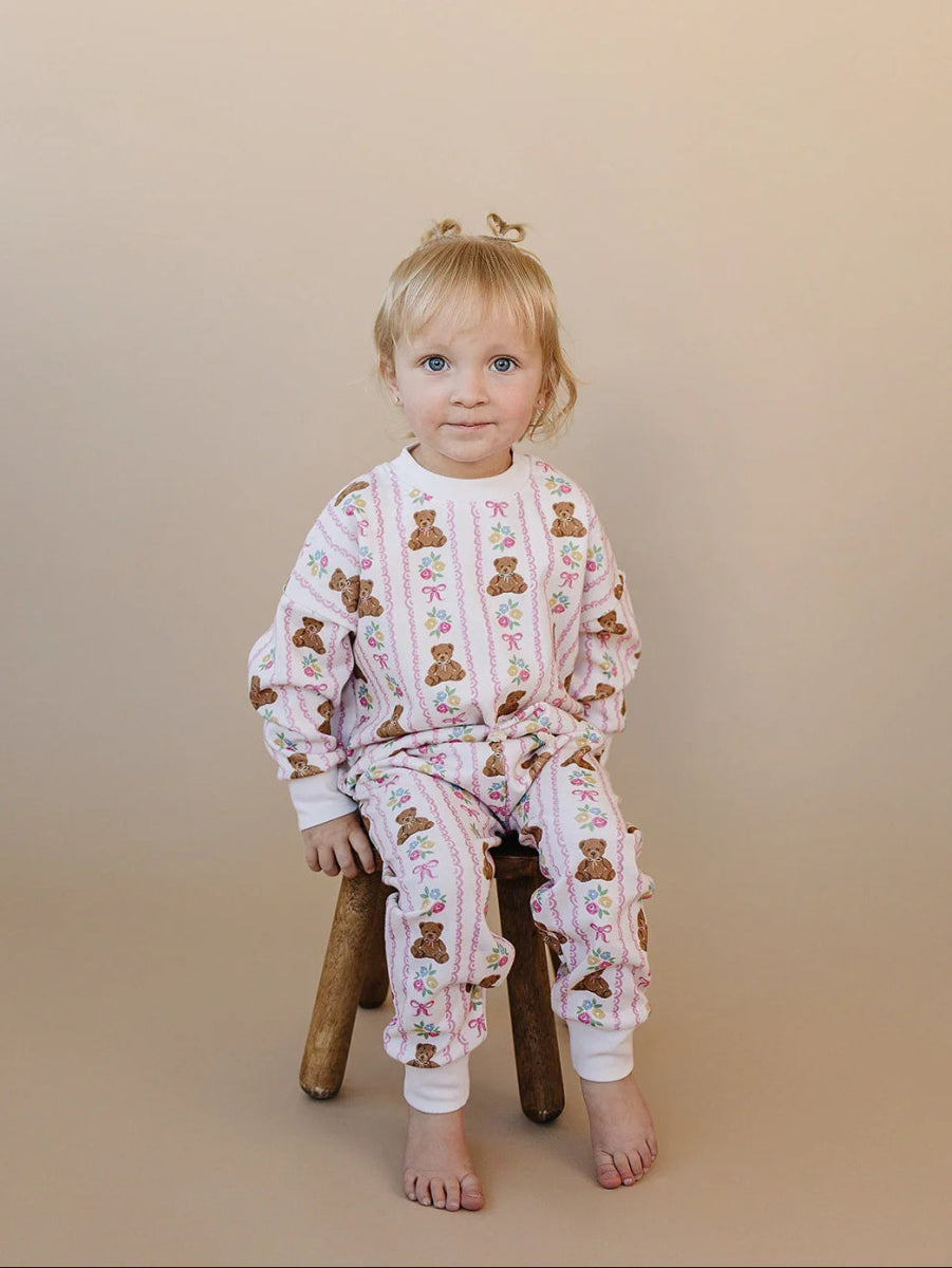 Jogger Set | Sweet Bear - LITTLE RAD THINGS