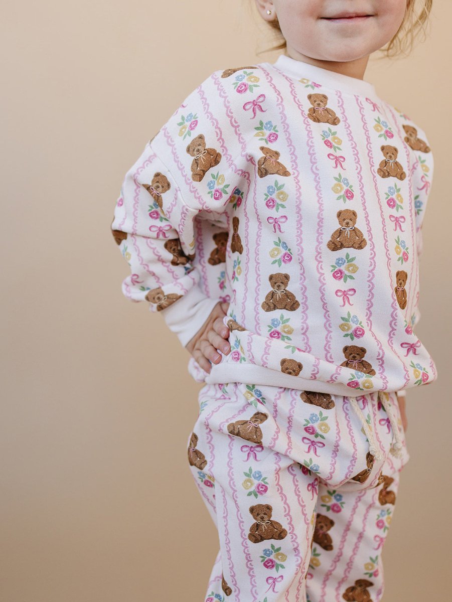 Jogger Set | Sweet Bear - LITTLE RAD THINGS
