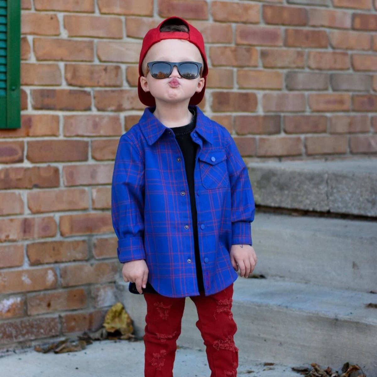KIDS FAST AND FREE FLANNEL - LITTLE RAD THINGS