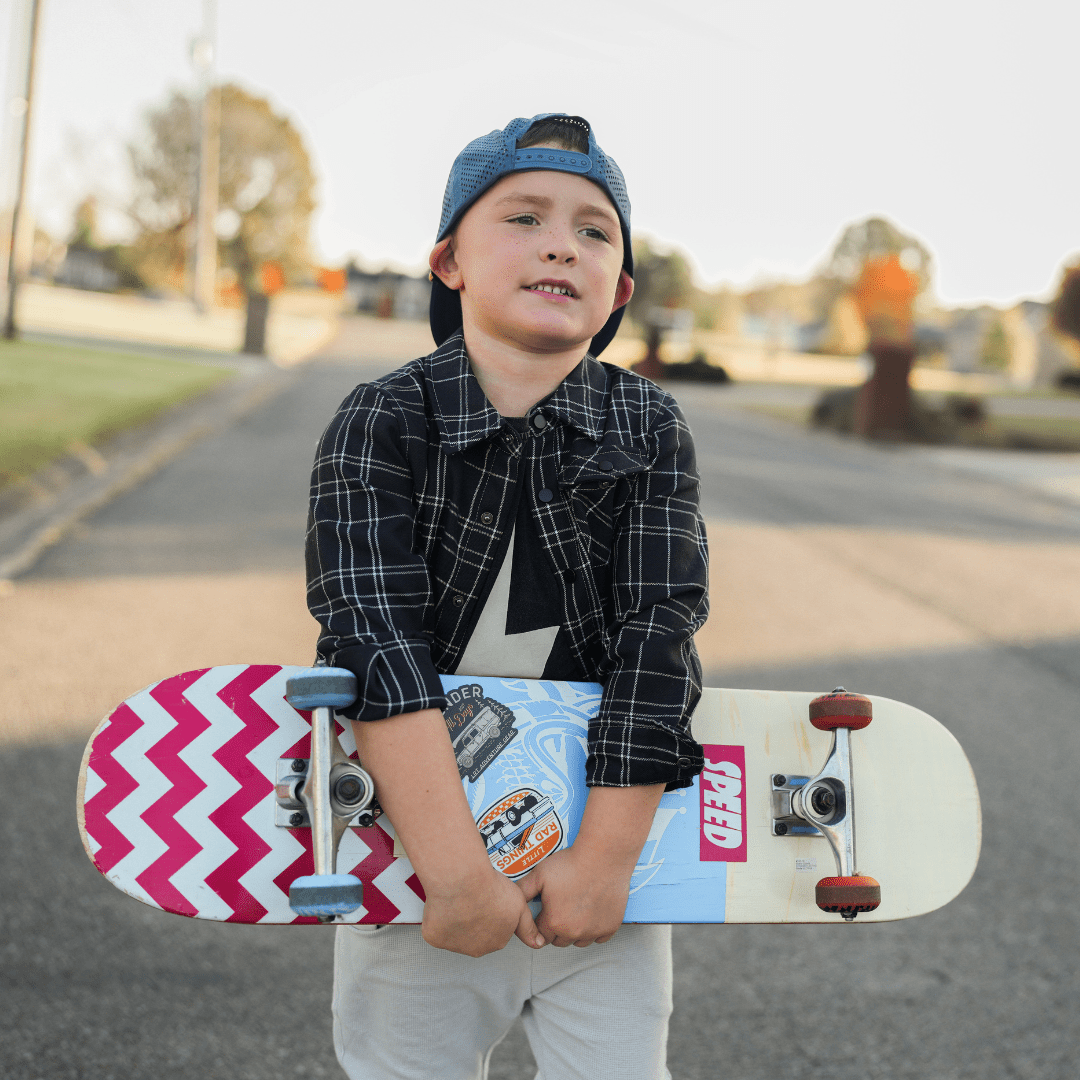 KIDS FLIP SIDE FLANNEL - LITTLE RAD THINGS