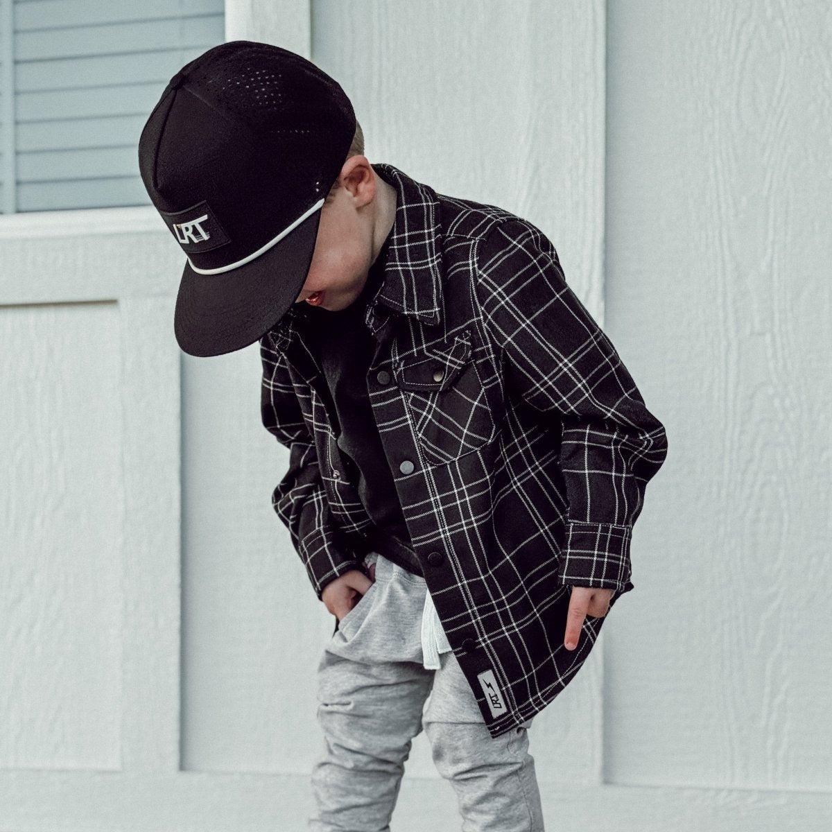 KIDS FLIP SIDE FLANNEL - LITTLE RAD THINGS