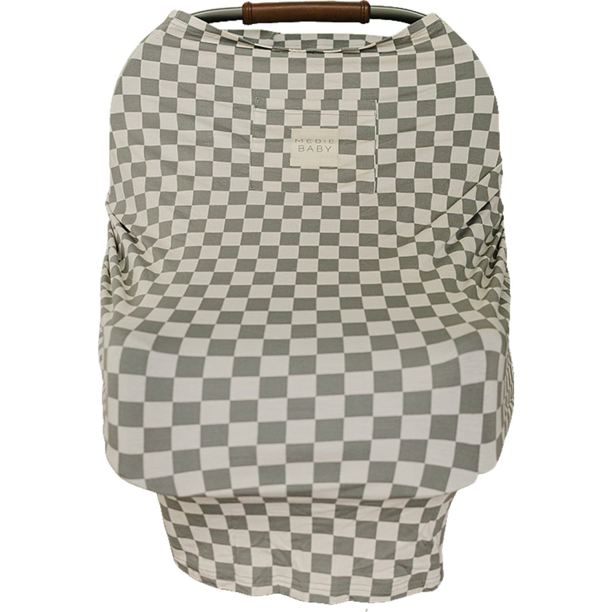 Light Green Checkered Bamboo Multi - Use Cover - LITTLE RAD THINGS