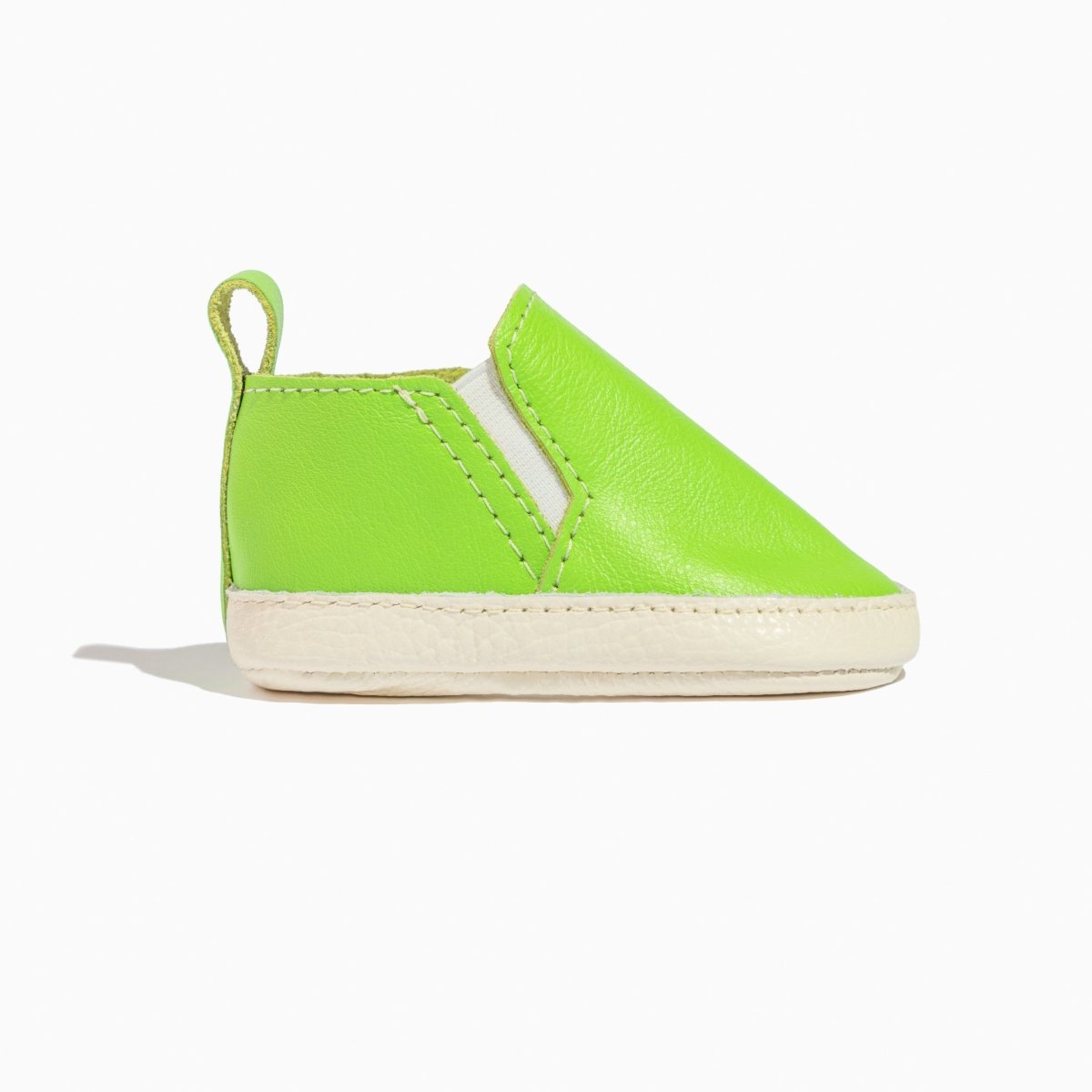 Lime Slip On Baby Shoe - LITTLE RAD THINGS