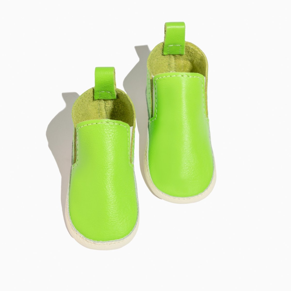 Lime Slip On Baby Shoe - LITTLE RAD THINGS