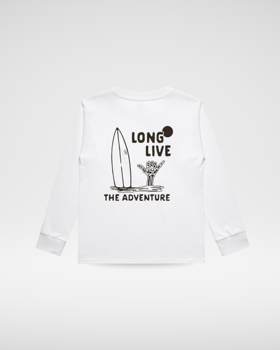 LONG LIVE THE ADVENTURE LONG SLEEVE TEE - LITTLE RAD THINGS