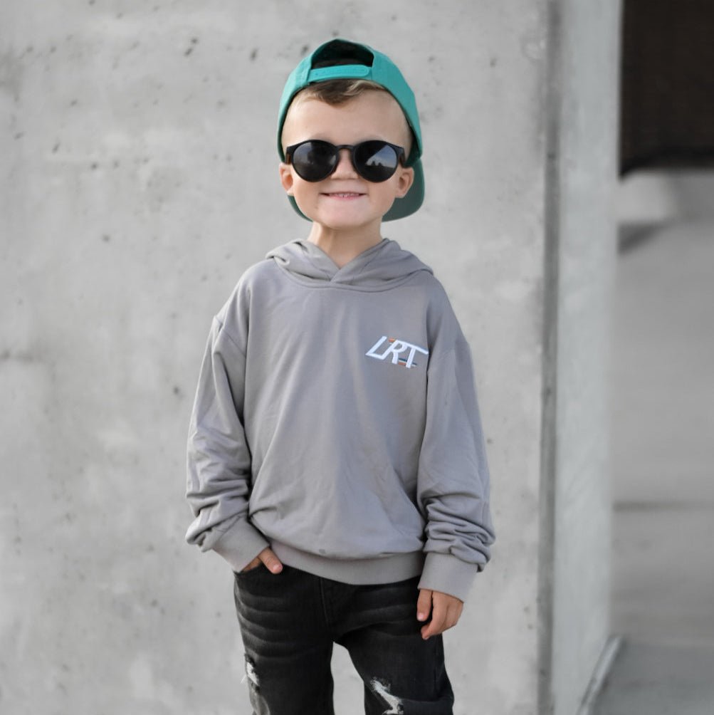 LRT BAMBOO HOODIE - ASH - LITTLE RAD THINGS