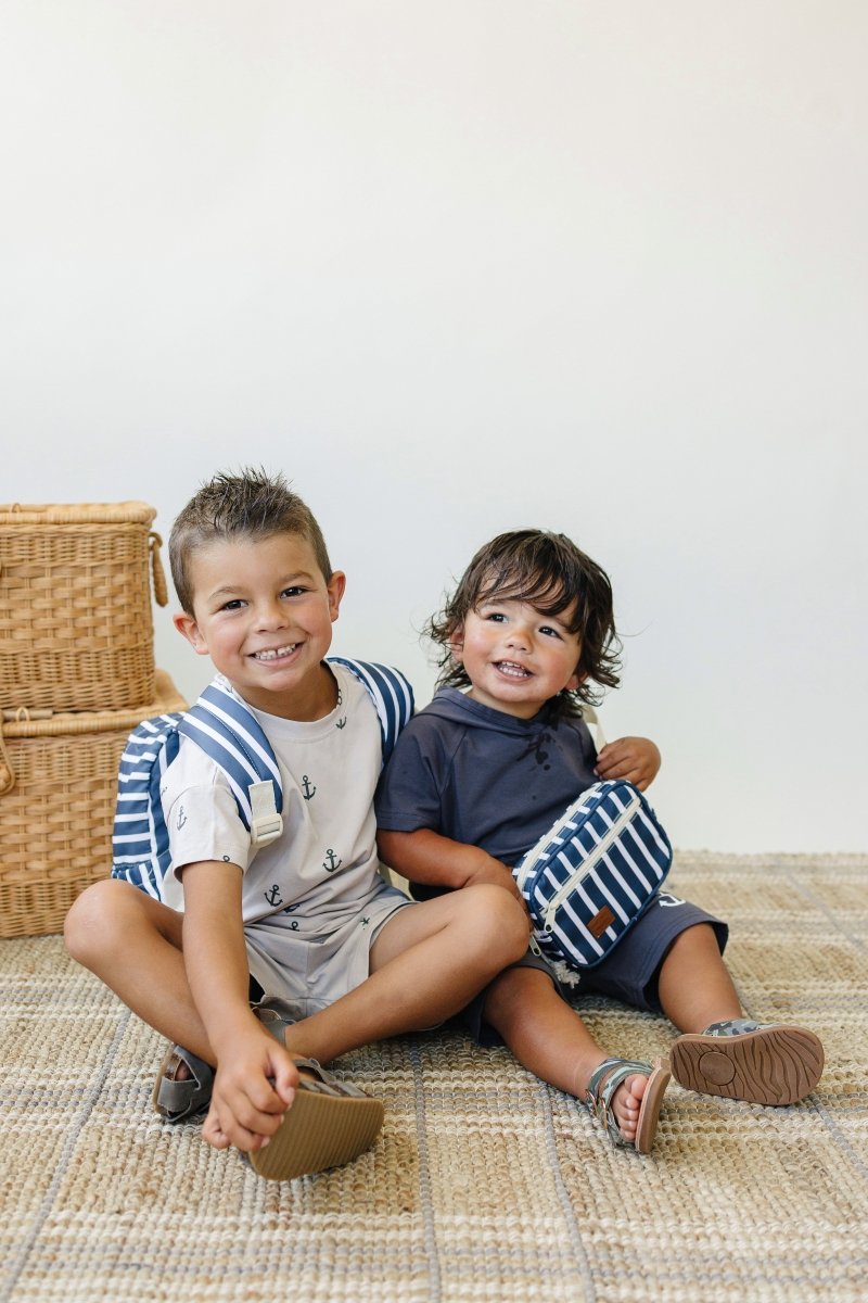 Navy Stripe Mini Fanny Pack - LITTLE RAD THINGS