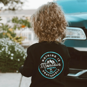 NOTHING IS UNATTAINABLE TEE - SHORT SLEEVED BLACK - LITTLE RAD THINGS