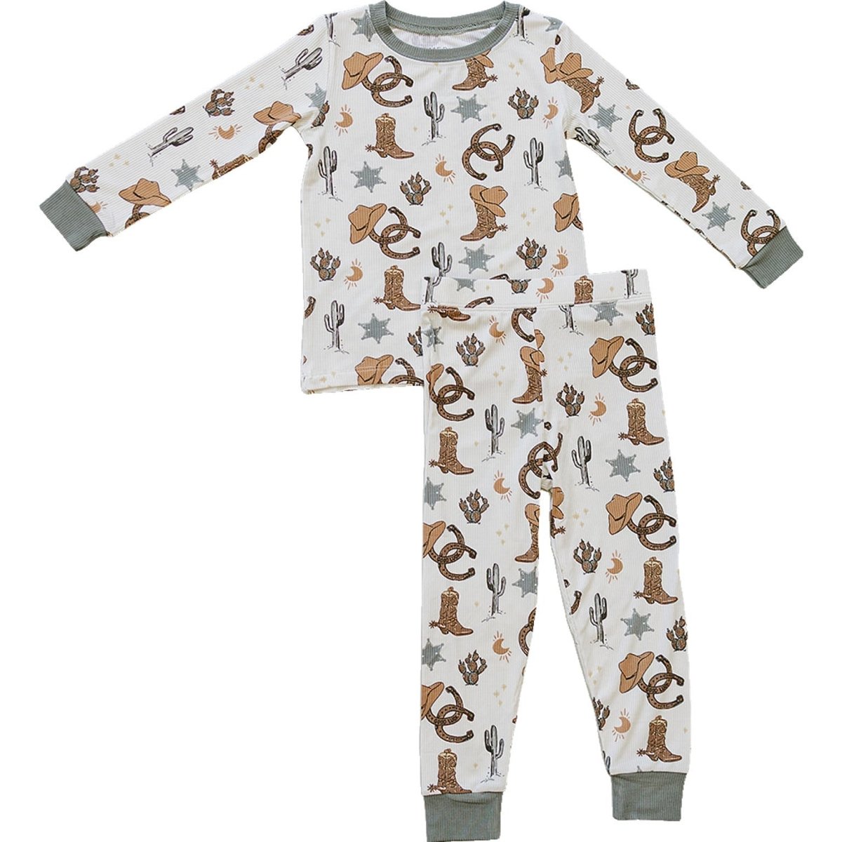 Outlaw Cowboy Ribbed Bamboo Cozy Set - LITTLE RAD THINGS