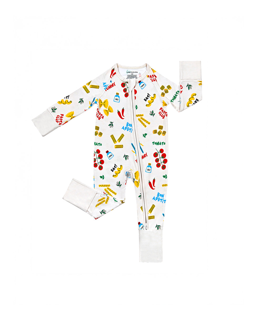 Bamboo Zip Romper | Pasta Club