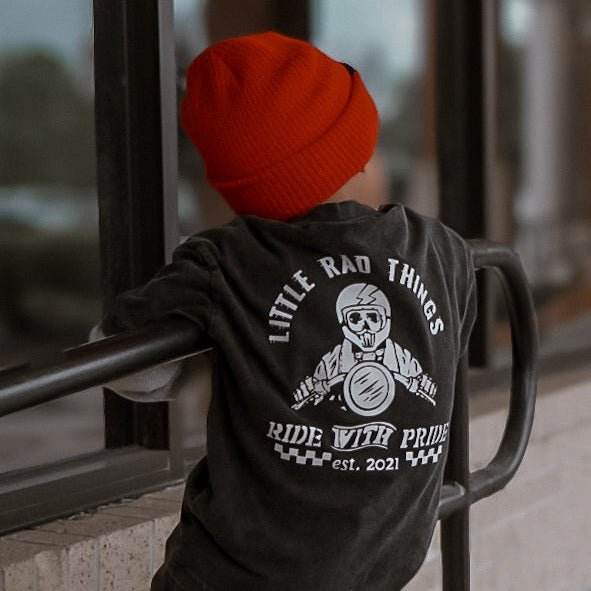 (PRE - ORDER) THE ESSENTIALS NIGHT RIDER TEE - LITTLE RAD THINGS