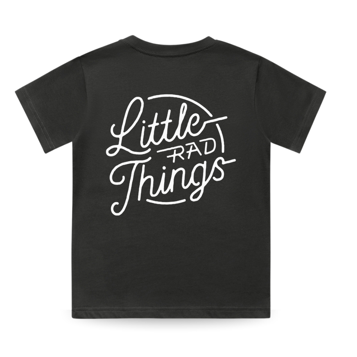 RAD CIRCLE LOGO TEE - SMOKE - LITTLE RAD THINGS