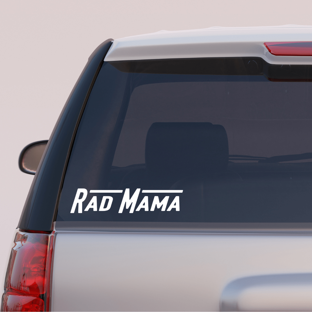 RAD MAMA BUMPER STICKER - LITTLE RAD THINGS