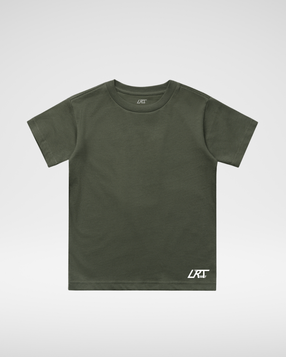 RAD ORGANICS COTTON TEE - OLIVE - LITTLE RAD THINGS