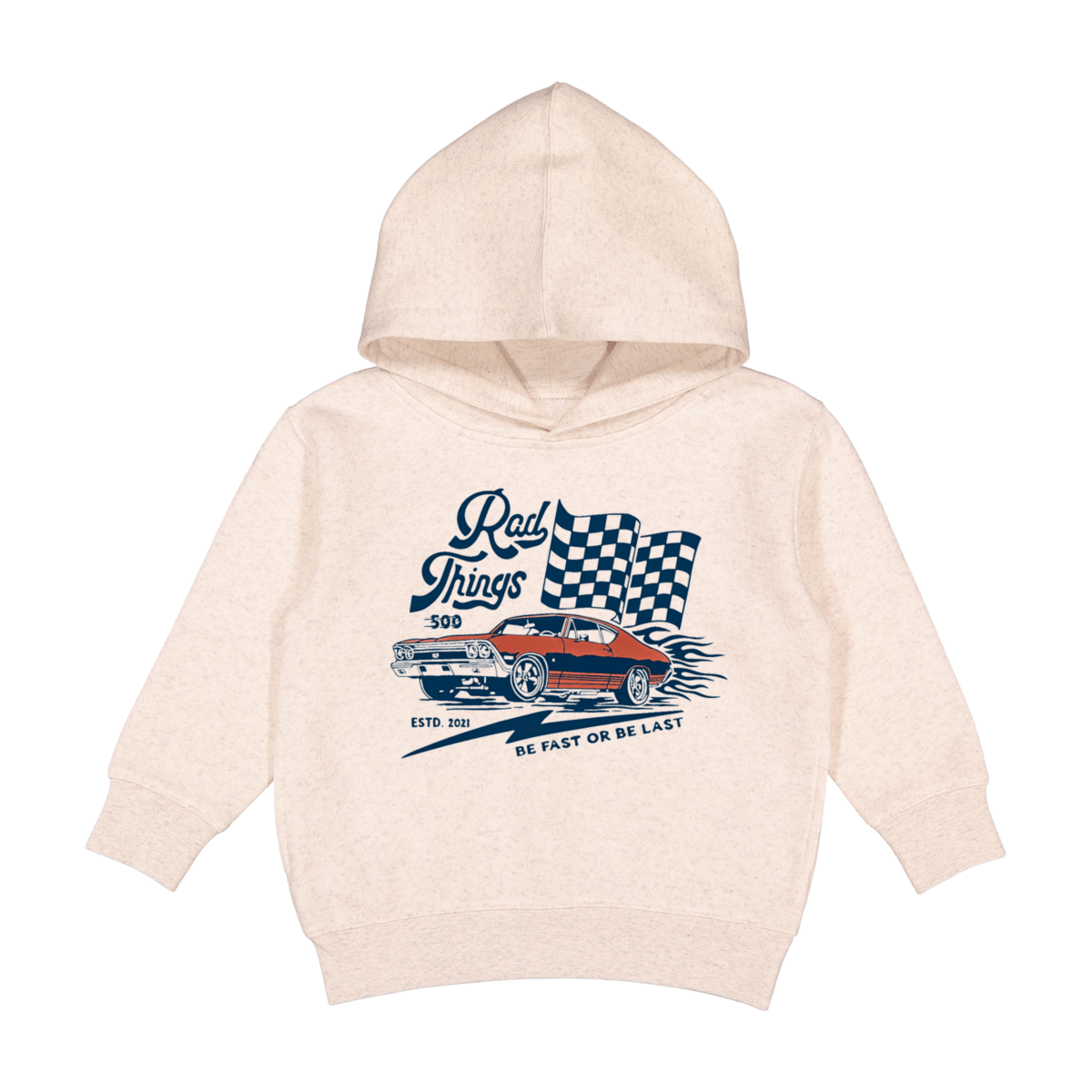 RAD THINGS 500 HOODIE - VINTAGE CREAM - LITTLE RAD THINGS