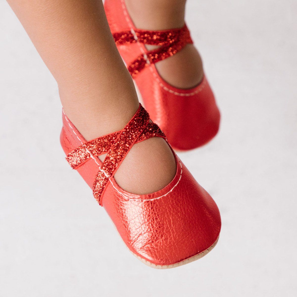 Ruby Ballet Slipper Baby Shoe - LITTLE RAD THINGS