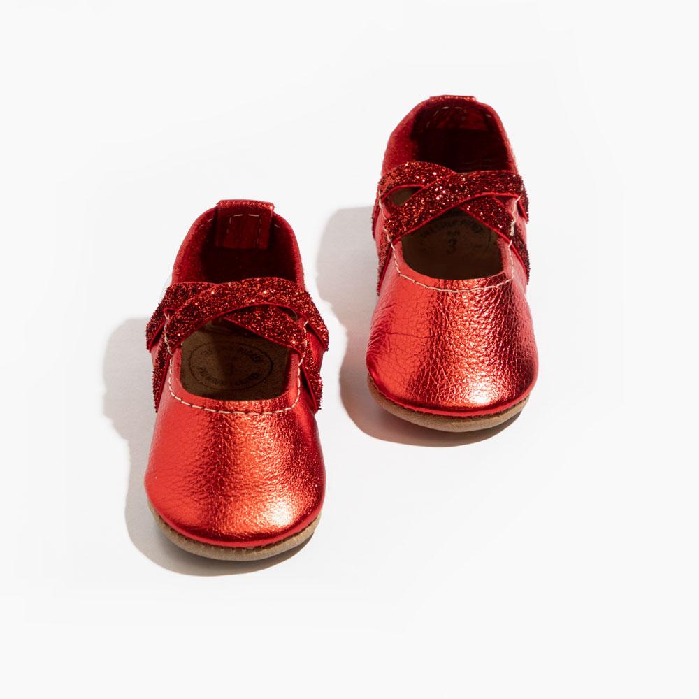 Ruby Ballet Slipper Baby Shoe - LITTLE RAD THINGS