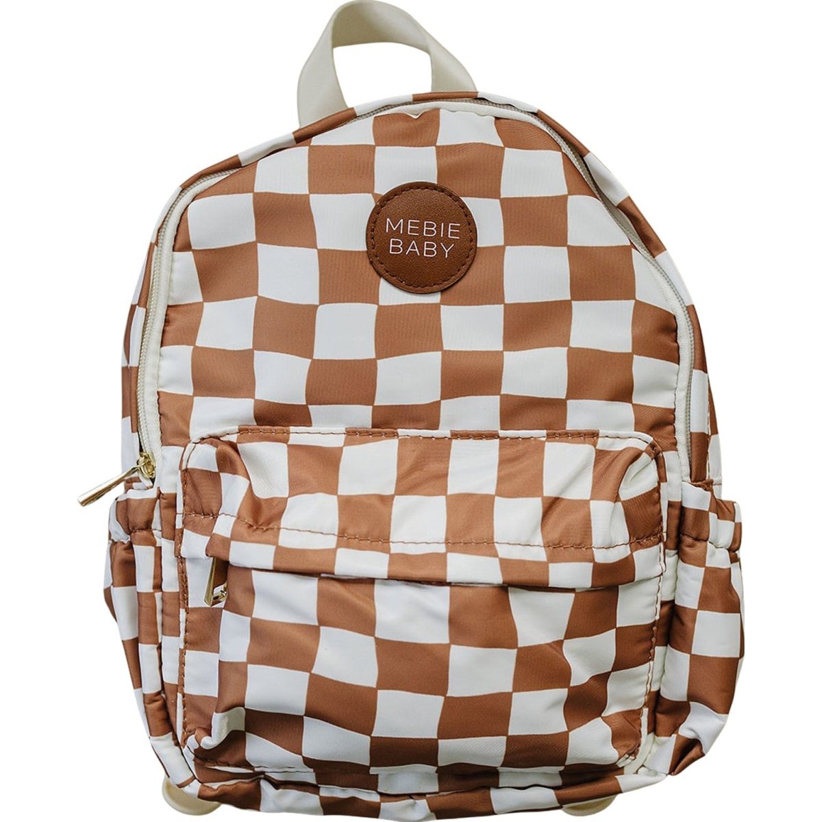 Rust Wavy Checkered Mini Backpack - LITTLE RAD THINGS