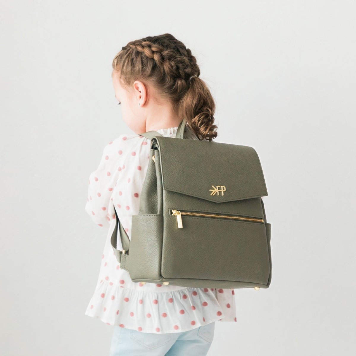 Sage Mini Classic Diaper Bag II - LITTLE RAD THINGS